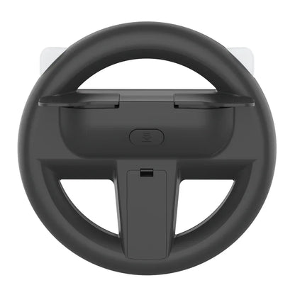 2PCS Steering Wheel for Nintendo Switch 2 JoyCon Controller for NS2 Gaming Racing Steering Wheel Hand Grip for Switch 2 Accessor