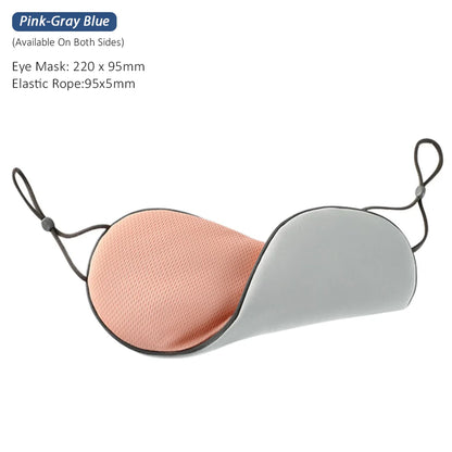 Jordan&Judy Sleeping Eyes Mask Warm and Cool Double-sided Available with Adjustable Strap Blocks Light Reduces Puffy Eyes Gifts