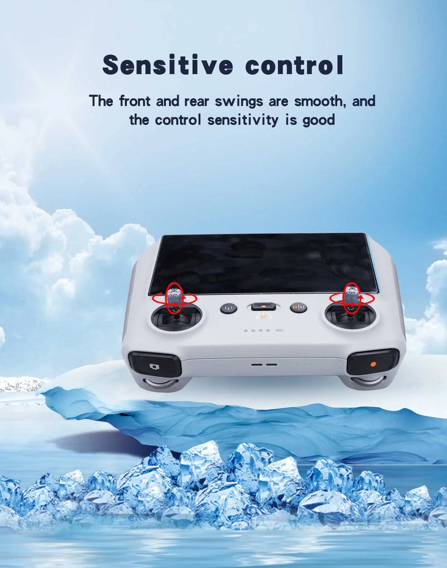Remote Control Joysticks for DJI Air 3 RC 2/RC Aluminium Alloy For DJI Mini 3 Pro/Mini 3/Mavic 3 Pro/Mini 4 Pro Drone Accessory