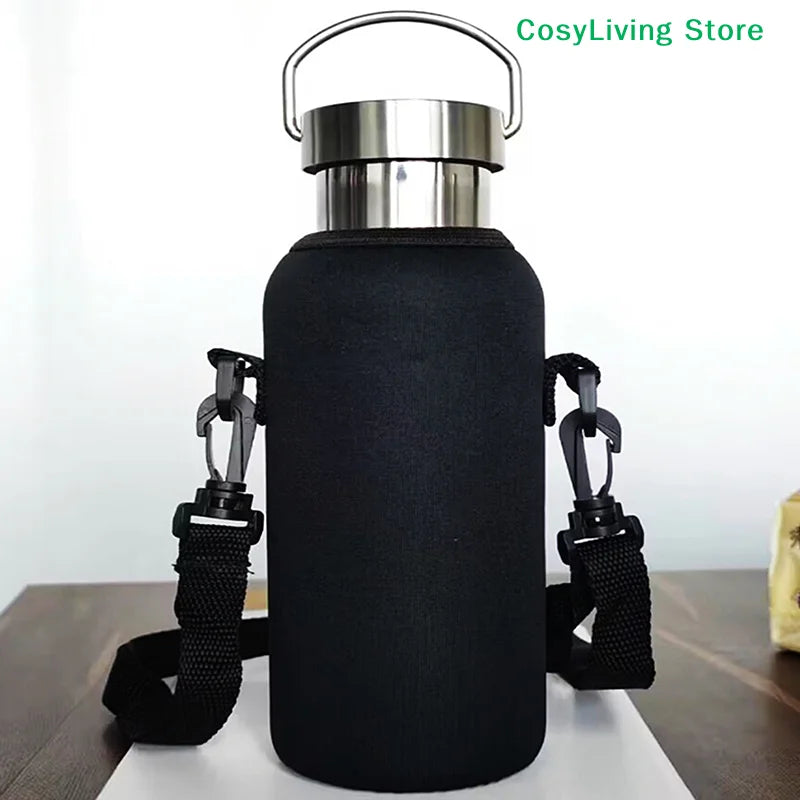 Outdoor Cup Cover Convenient Water Bottle Case 2 In 1 Portable Water Bottle Bag Outdoor Travel Thermos Cup Cover