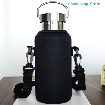 Outdoor Cup Cover Convenient Water Bottle Case 2 In 1 Portable Water Bottle Bag Outdoor Travel Thermos Cup Cover