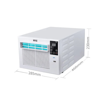 220V Mobile Small Air Conditioner 7m²Space Drainage-free Remote Control Power Saving Mini Cooling Heating Air Refrigerator 400W