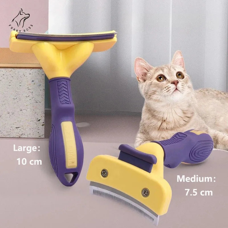 Pet Brush, Grooming Tool, Deshedding Comb, Teddy and Golden Retriever Hair Removal Brush, Pet Cleaning Supplies, Dog Brush