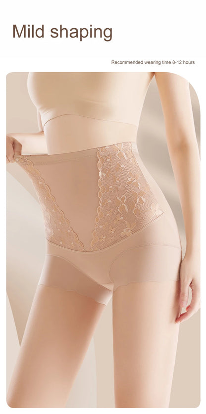 Women's Shapewear Panties Slim Fit High Waist Hip Lifting Postpartum Abdominal Shapewear Exquisite Close Intimates Briefs