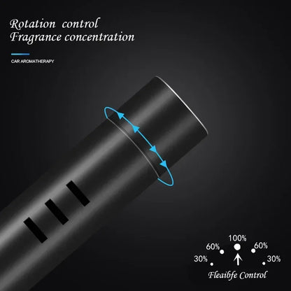 1/3/4Sets Car Air Freshener Outlet Car Air Conditioning Vent Solid Perfume Car Perfume Stick Supplement 6 Flavour