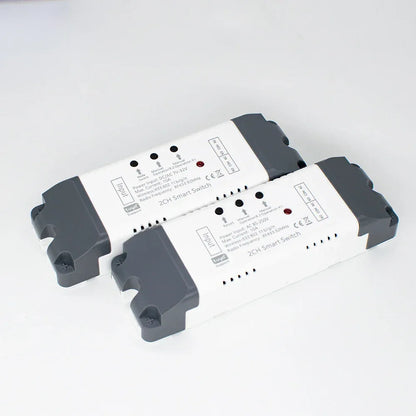 Two Relay Zigbee Tuya Switch 12V 24V 220V 230V 2CH Receier Module Dry Contact NO NC COM Inching Timer Rele for Light Motor Alexa