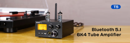 AIYIMA Audio A01 Pro TPA3116D2 Bluetooth Sound Power Amplifier 100W Mini Hifi Class D Stereo Amp Bass Treble for Home Theater