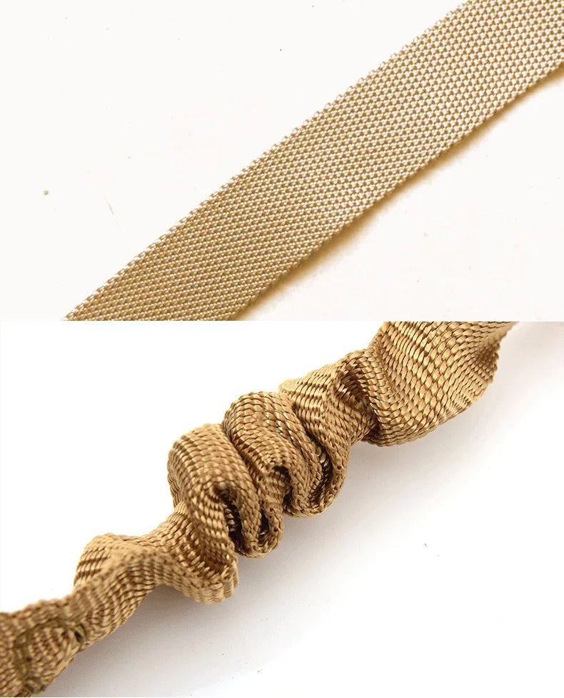 Tactical Single Point Gun Sling Shoulder Strap Rifle Shot Gun Belt with Metal Buckle Hunting Tactical Gear Accessories