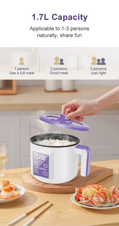 220V Smart Electric Rice Cooker Household Multicooker Steamer Double Layer Rice Cooker Auto Rice Cooker Appliances for Kitchen