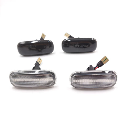 1 Set for Audi A3 S3 8L 2000-2003 A8 D2 1999-2002 TT 8N 2000-2006 LED Dynamic Side Marker Turn Signal Lights Indicator Lamps