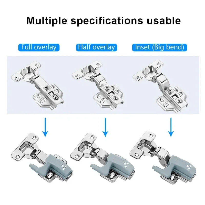 Universal LED Inner Hinge Lamp Cabinet Induction Lights Wardrobe Cupboard Sensor Lights Bedroom Kitchen Closet Night Lamp