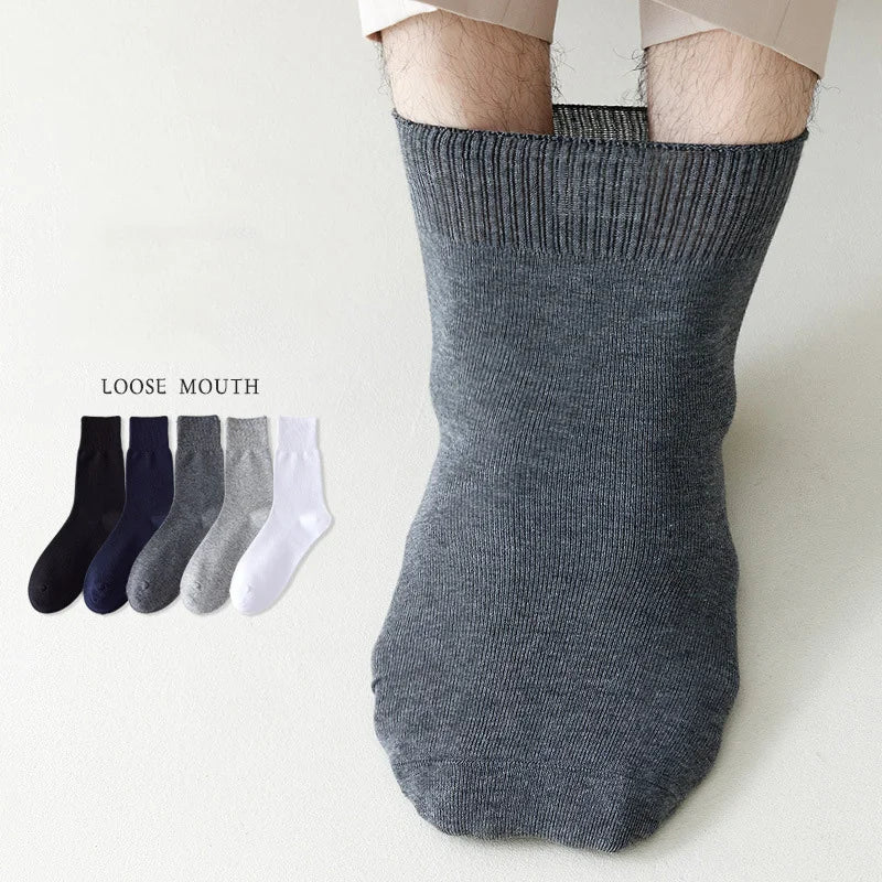 3 Pairs/Pack Big Large Socks EU 47,48,49 Sports Mid Socks Men's Plus Size Combed Cotton Compression Socks Meias Calcetines Male