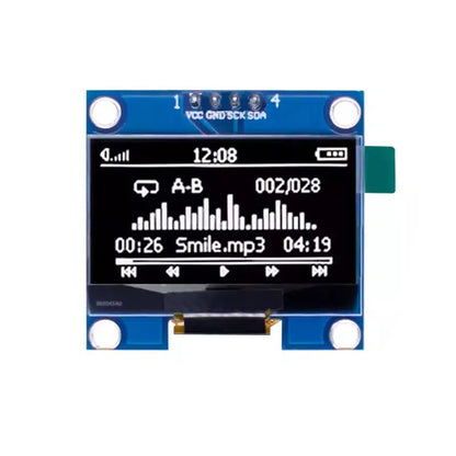 1.3 Inch Oled Module Witte Kleur 128X64 Oled Lcd Led Display Module 1.3 Iic I2C Spi Communiceren Voor Arduino Diy kit