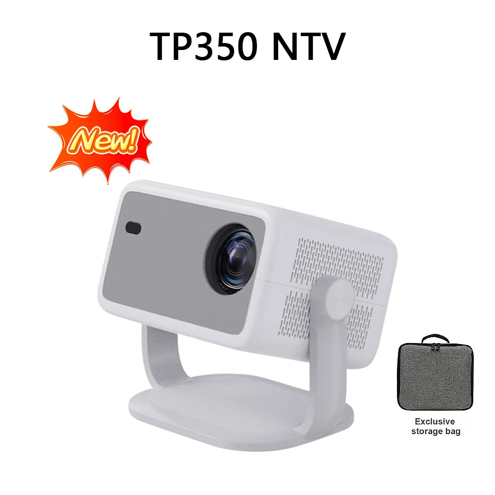 Velec Projector Compatible with Netflix 650ANSI Android 13 Portable 4K Native Wifi6 BT5.2 1080P TP350 Auto Keystone Correction