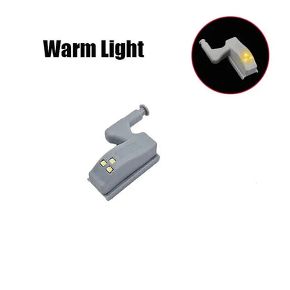 Universal LED Inner Hinge Lamp Cabinet Induction Lights Wardrobe Cupboard Sensor Lights Bedroom Kitchen Closet Night Lamp