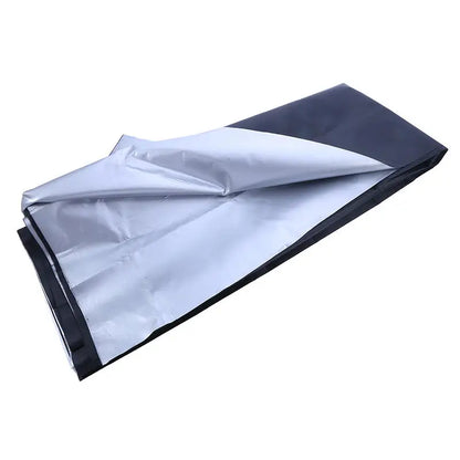 Blackout Curtain Self-adhesive Cooling Window Shades With Silver Coate For Living Room Bedroom Home Window Film Cloth