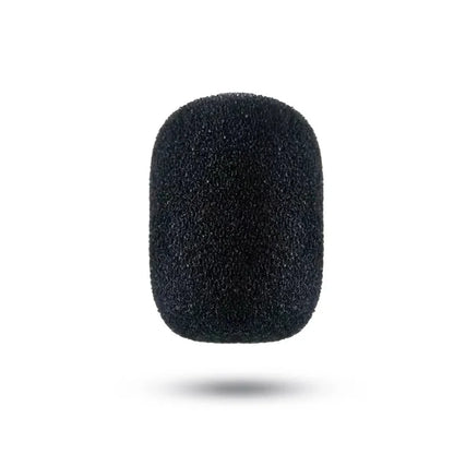 15/100PCS Microphone Replacement Foam Microphone Windscreen Headset Cover Telephone Headset Mic Cover Windshied Headset Foam