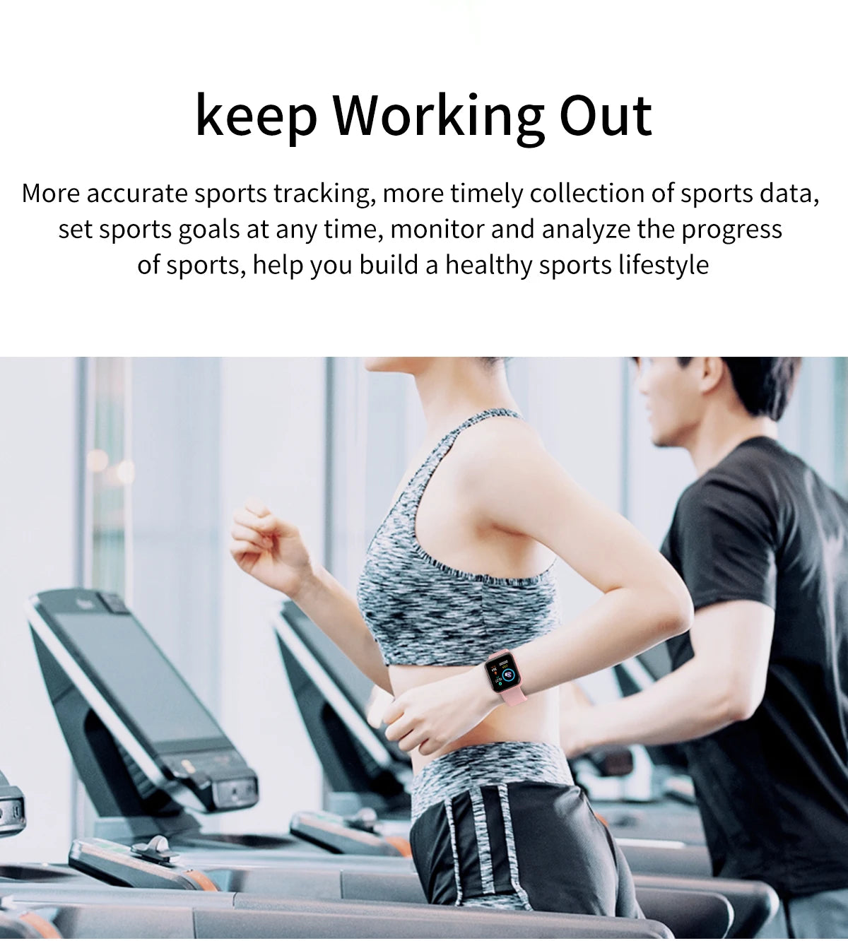 D20 Smart Watch for Men Women Sport Fitness Tracker Pedometer Smartwatch Y68 Digit Wristwatch 20 Pieces