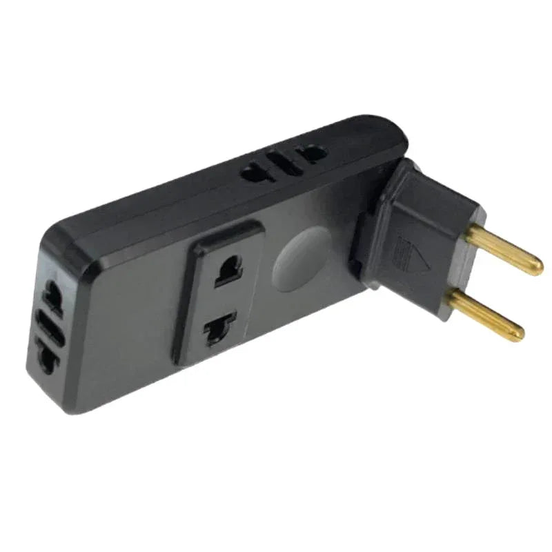 4 in1 EU Plug Electrical Socket 180 Degree Rotation Plug Adapter EU to US Extension Protable Power Converter Wall Outlet Adapter
