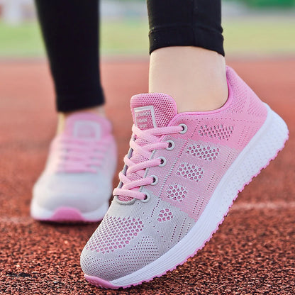 Women Sneaker Shoes Fashion Lace Up Women Sport Sneaker Plus Size Women's Sports Shoes Elegant Footwear Shoes For Ladies