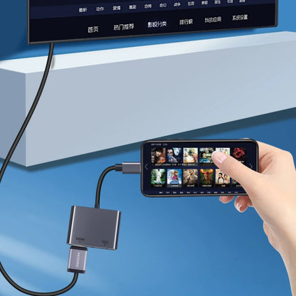 4 IN 1 USB C HUB Docking Station 4K@60Hz HDMI-compatible Adapter Type C to HDMI PD100W USB 3.0 HUB USB C Splitter for Macbook