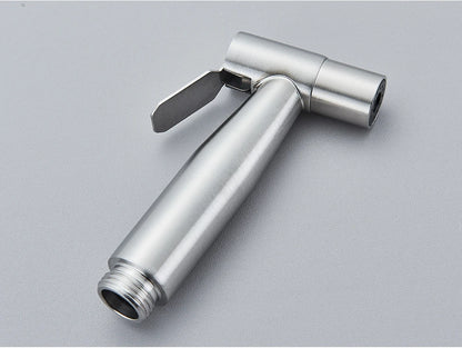 Brushed Gold Handheld Toilet Bidet Sprayer Stainless Steel Bidet Shower Hygienic Shower Wall Toilet Bidet Sprayer Cold Water