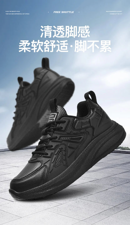 Hotel Chef Shoes Four Seasons Breathable Light Non-slip Waterproof Oil-proof Kitchen work shoes Men's Outdoor Casual sports Shoe
