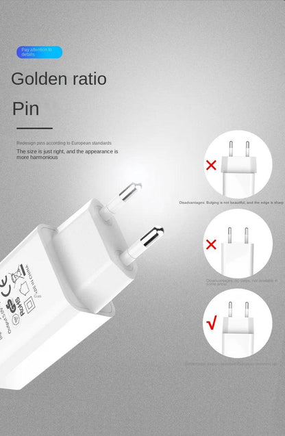 5V 2A EU Plug Adapter USB Wall Charger for Samsung iphone Xiaomi Mobile Phone Charger for ipad Universal Travel AC Power Charger