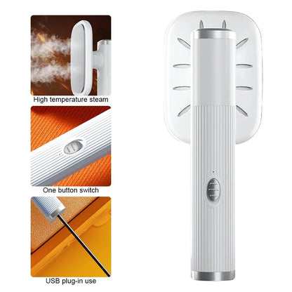 Portable Ironing Machine 360° Ironing Handheld Iron Steamer USB Powered Dry & Wet Steam Iron for Fabric Clothes Ironing