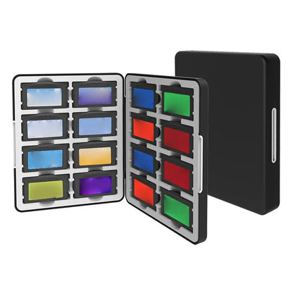 Portable 16 In 1 Game Card Storage Box for GBA BOY ADVANCE Magnetic Storage Box Dustproof Anti-fall Gaming Console Accessories