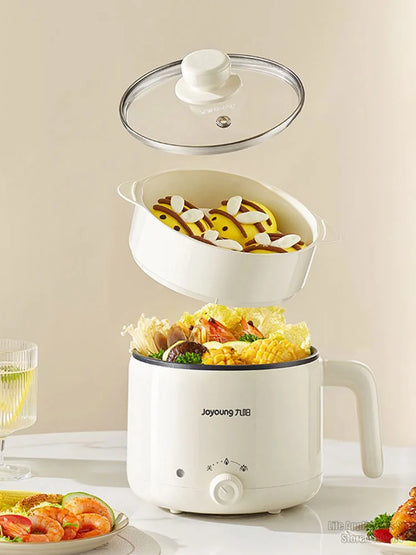 Joyoung HG18-G151 Electric Multi Cooker with Steamer 800W 1.8L Capacity Kitchen Appliance for Healthy Cooking