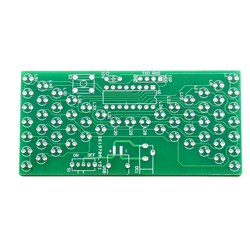 Light-emitting Diode LED Electronic Hourglass DIY Electronic Kit 5V Fun Welding  Electronic Component Welding Skills Training