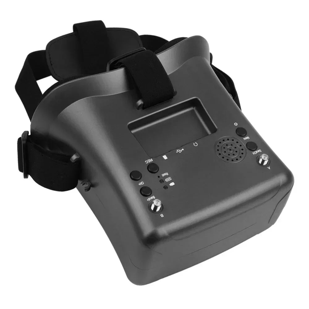 Ev800d 5.8g 40ch 5 Inch 800*480 Video Headset Dvr Diversity Fpv Goggles With Battery For Rc Model Rc Fpv Drone