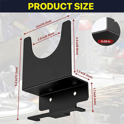 1/2Pcs Angle Grinder Holder Multipurpose Wall-mounted Hanger Angle Grinder Frame Tool Angle Grinder Stand for Shops Workbench