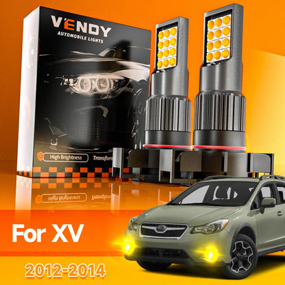 2pcs PSX24W 2504 For Subaru XV 2012 2013 2014 LED Fog Light Canbus Accessories