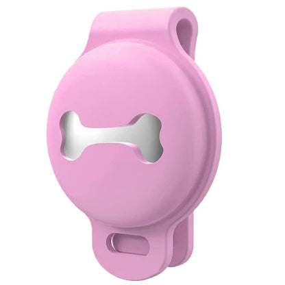 Air-tag Dog Collar Holder Protective Cases for GPS Dog  Silicone Air Tag Cover for MAX Wide 1.4" Pet Collar
