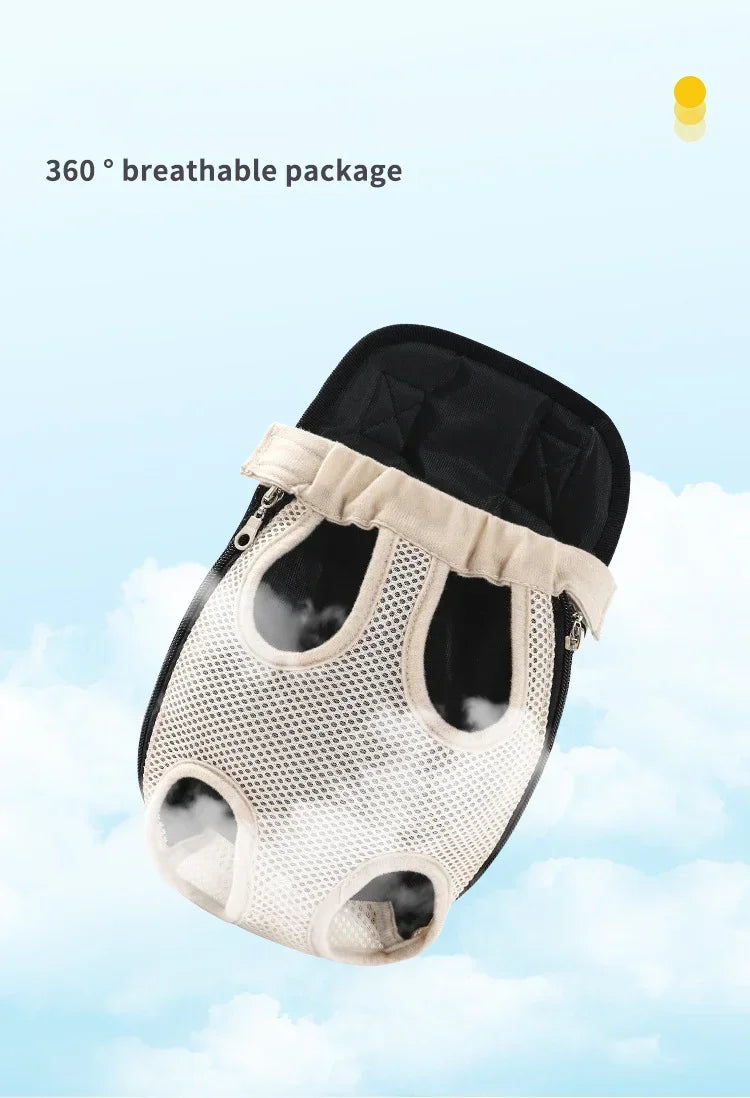 Pet Backpack Adjustable Cat Carrier Bag Pet Double Shoulder Backpack Portable Bag Outdoor Travel Camping Hiking Cat Bag Dog Bag