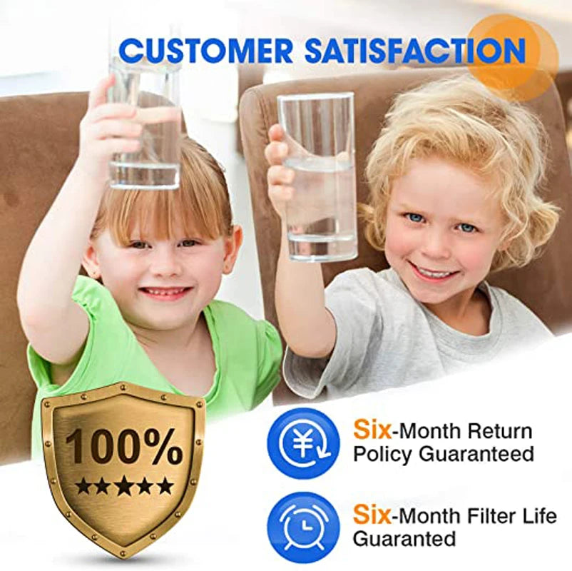 4 PCS DA97-17376B Refrigerator Water Filter Compatible For Samsung HAF-QIN/EXP, HAF-QIN, DA97-08006C, RF28R7351SG, RF23M8070SR