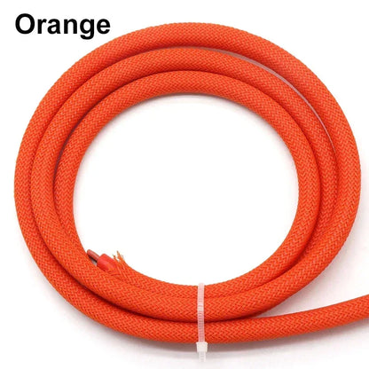 1-50M 2mm Insulated PET Braid Sleeves Sleeving High Density Cable Sheath Wrap Cable Protector Braid For Wires