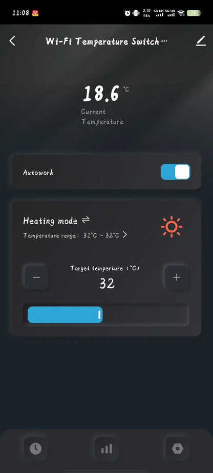 Dry Contact WIFI Tuya Smart Temperature Switch Controller Thermostat Sensor Passive Relay RF Receiver Work for Alexa Google Home