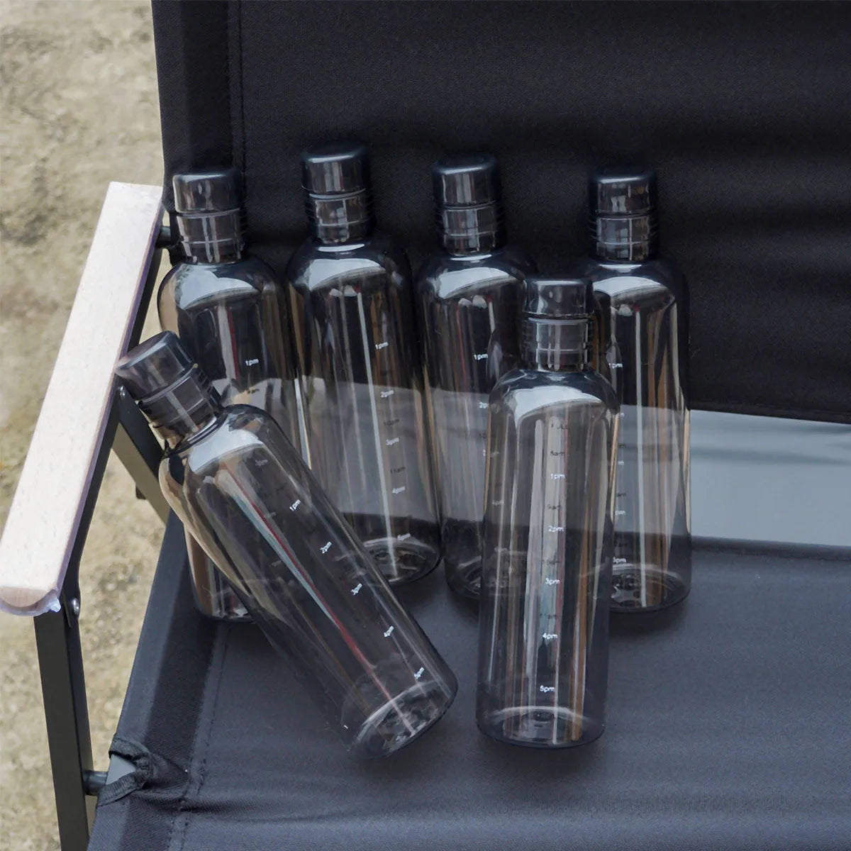500ml Transparent Leakproof Water Bottle, Anti-Drop Sports Bottle with Time Scale Design, Ideal for Outdoor Use, Hydration on th