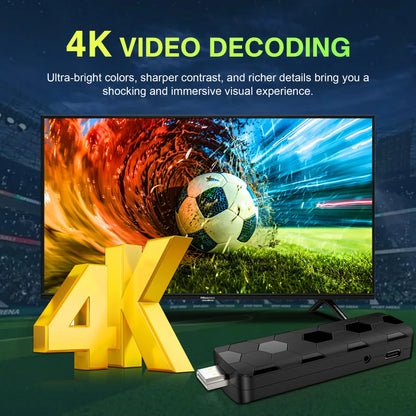 2026 New R3+ TV Stick Dual UI Interface Dual Wifi 2.4G/5.8G 4K Ultra HD 8GB 128GB RK3518 Quad Core Home Theater Media Player