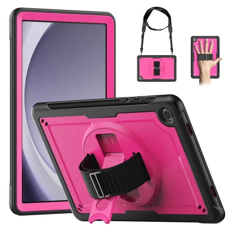 Funda For Samsung Galaxy Tab A11 A9 8.7 Plus 11 inch 2025 2023 X216B Case Shockproof Safe PC Silicon Hybrid Stand Tablet Cover