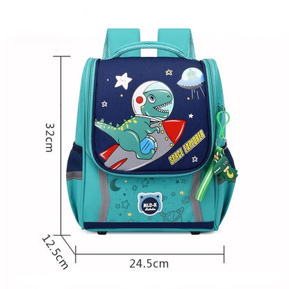 Waterproof Children Primary School Bags Cute Unicorn Rainbow Backpacks Kids Cartoon Animal Dinasour Shcoolbags for Kindergarten