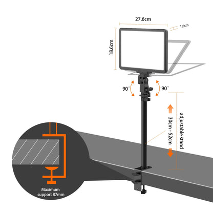 Sokani P25 & P25 kit LED Video Panel Light Studio Filling Light Lamp For Youtube Live Streaming Game Record Video Zoom Meetings