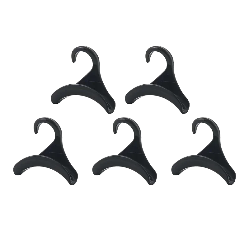 3-20pcs Widen Plastics Hanger Connection Hook Stackable Space Saving Storage Multifunctional Bag and Hat Hanging Rack