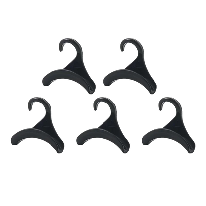 3-20pcs Widen Plastics Hanger Connection Hook Stackable Space Saving Storage Multifunctional Bag and Hat Hanging Rack