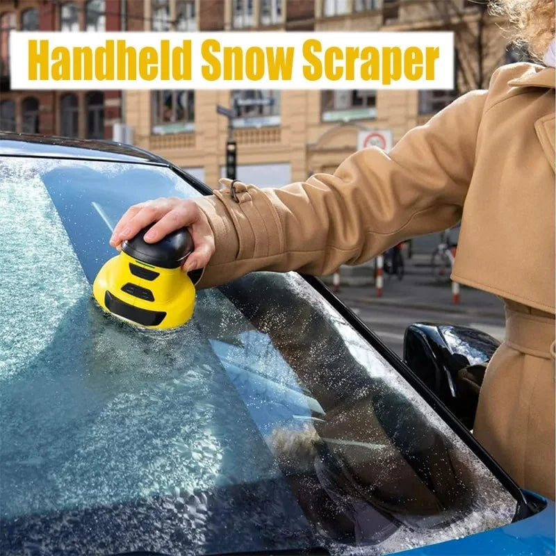 Electric Ice Scrapers For Car Wind Shield Handheld Snow Scraper For Car USB Rechargeable Electric Handheld De-Ice Tool Portable