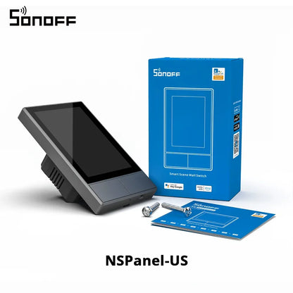 SONOFF NSPanel Smart Scene Wall Switch EU/US Integrated HMI Panel Home Automation Thermostat Smart HomeWorks with Alexa Alice