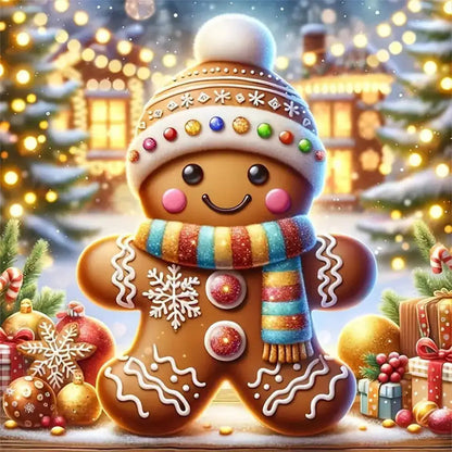 Evershine Diamond Painting Snowman DIY Picture Of Rhinestones Landscape Winter Diamond Mosaic Winter Craft Kit Christmas Gifts